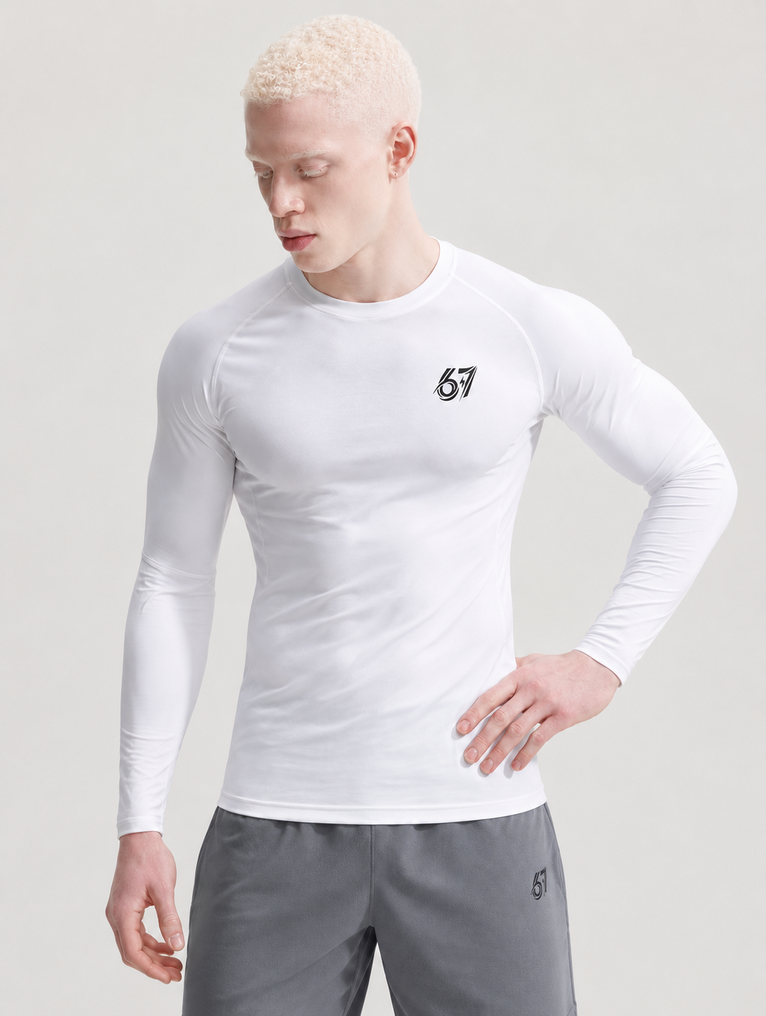 PURE67 Axis Performance – T-shirt de sport à manches longues