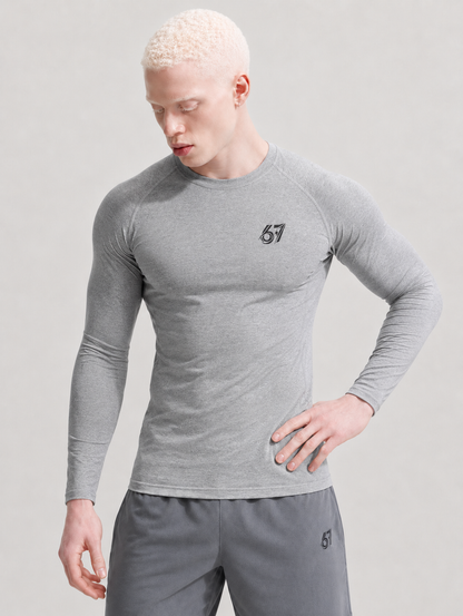 PURE67 Axis Performance – T-shirt de sport à manches longues