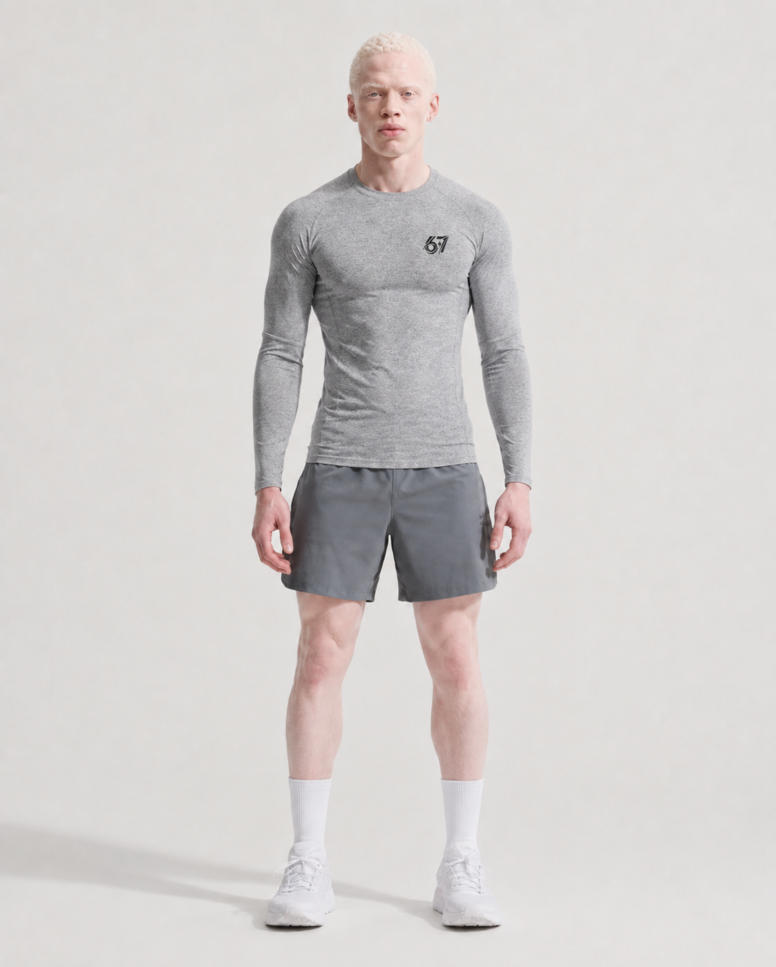 PURE67 Axis Performance – T-shirt de sport à manches longues