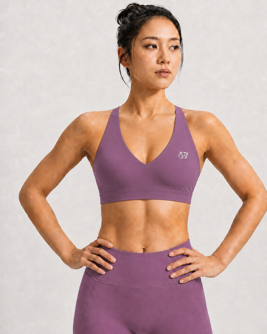 PURE67 Axis Halter – Sujetador deportivo para mujer