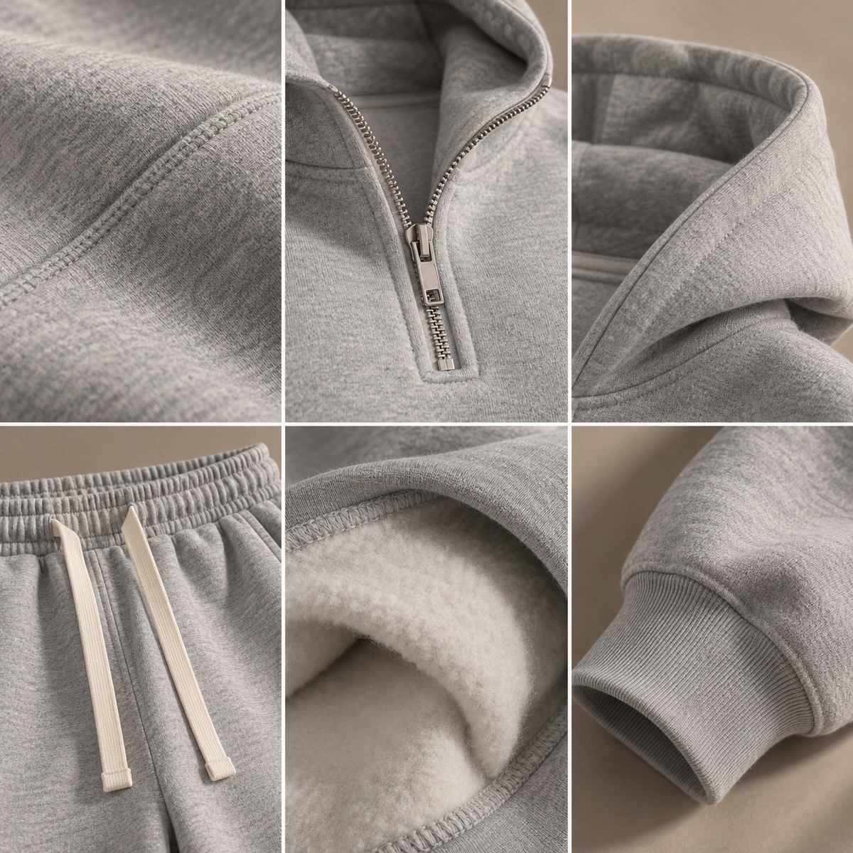 PURE67 HAVEN – Conjunto para hombre con media cremallera