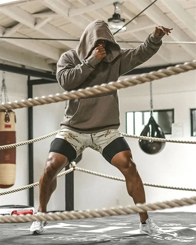 TACTICAL Camo 2-in-1 Performance Shorts