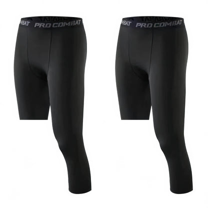 FlexCore Men's 3/4 Compression Shorts