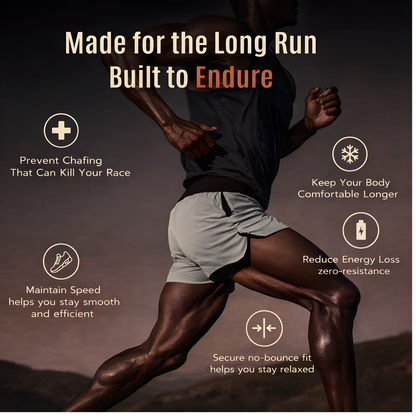 MarathonEdge 2-in-1 Triangle Running Shorts