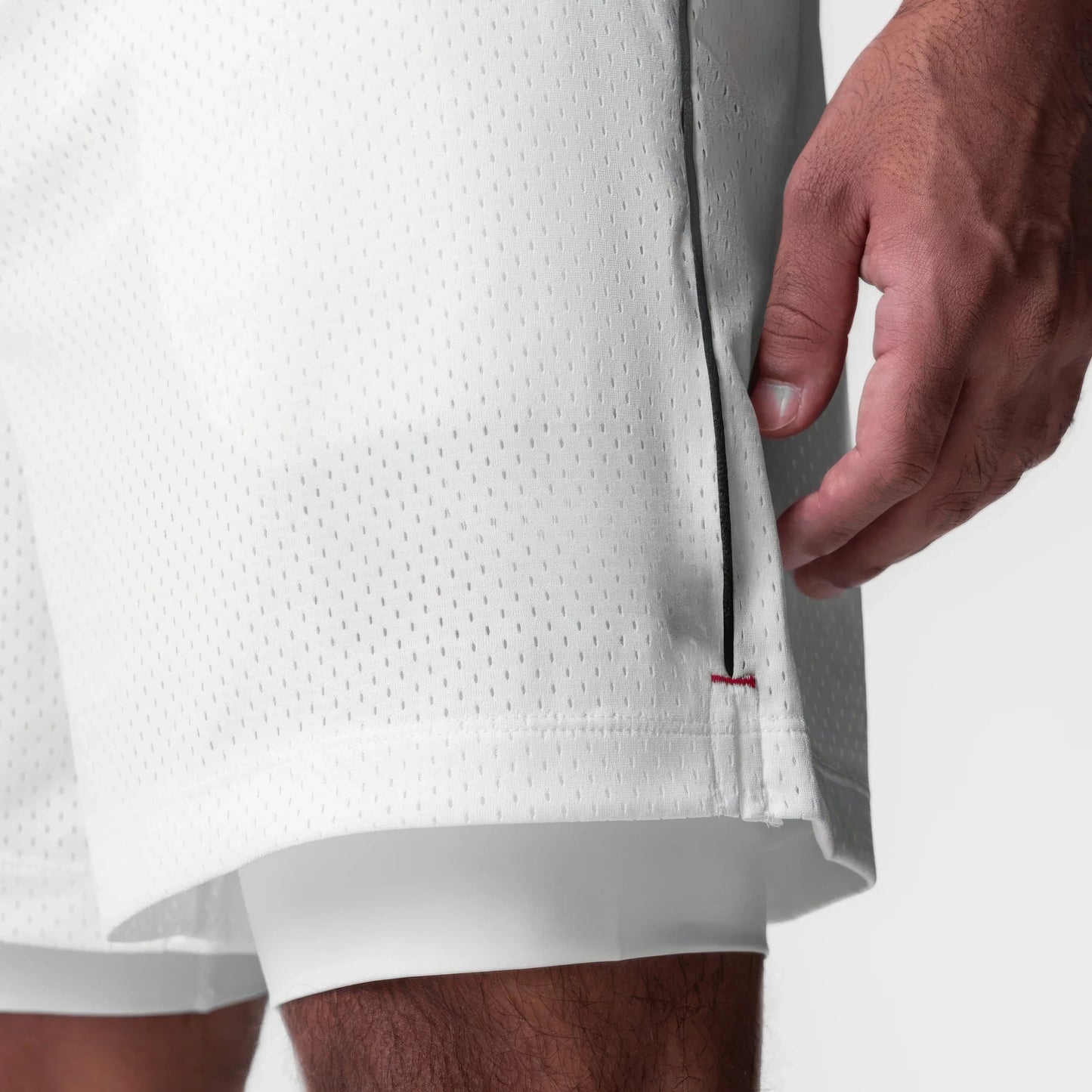 Men's 5-Inch Athletic Mesh Shorts with Built-In Liner