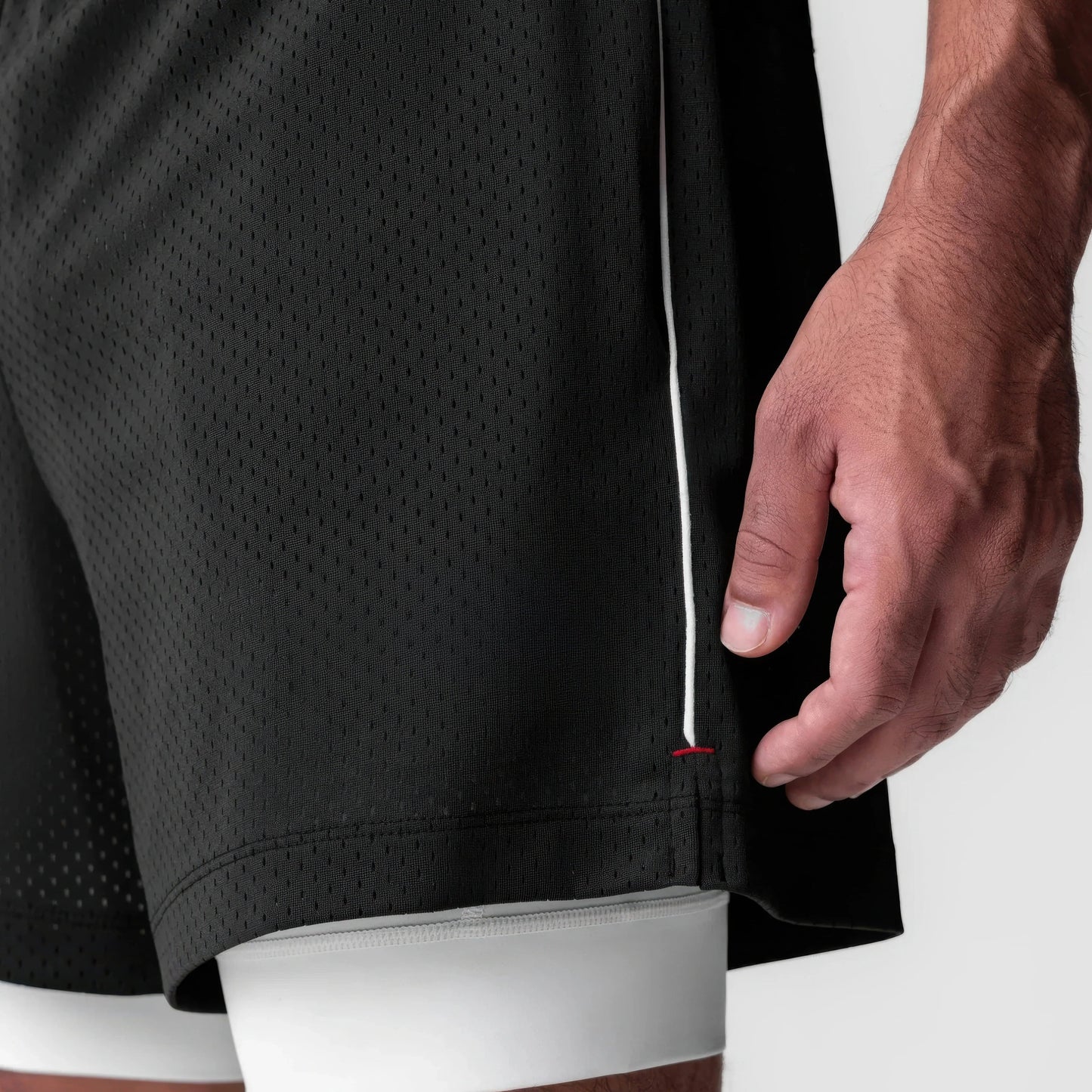 Men's 5-Inch Athletic Mesh Shorts with Built-In Liner