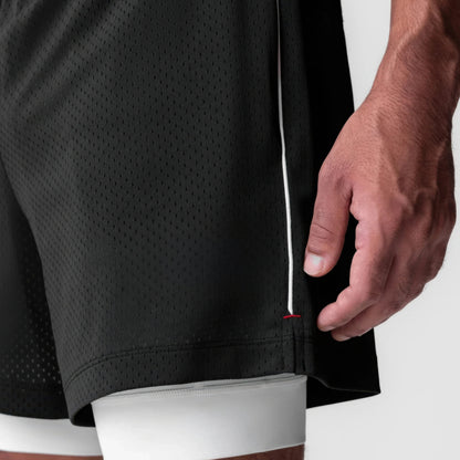 Men's 5-Inch Athletic Mesh Shorts with Built-In Liner