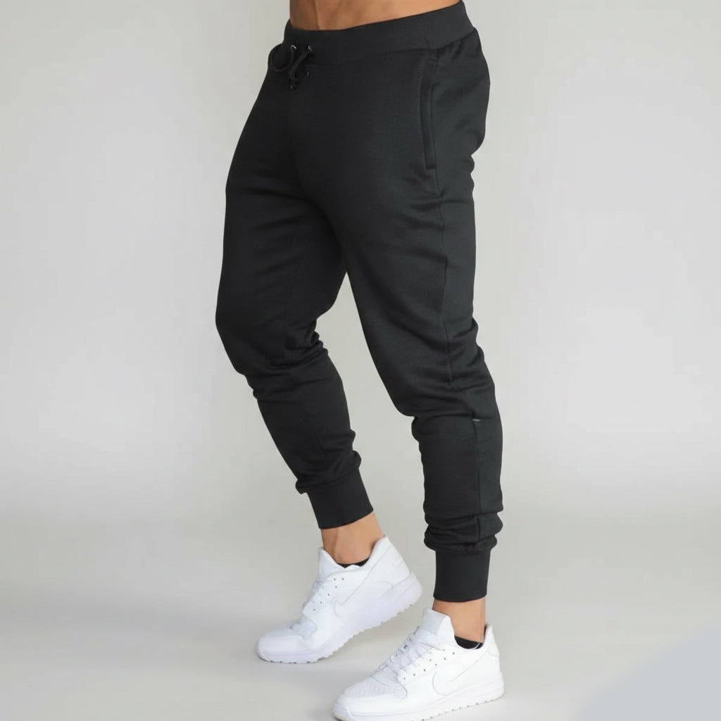 Men's Casual Jogger Sweatpants – Quick-Dry Slim Fit Training Pants for Gym & Running