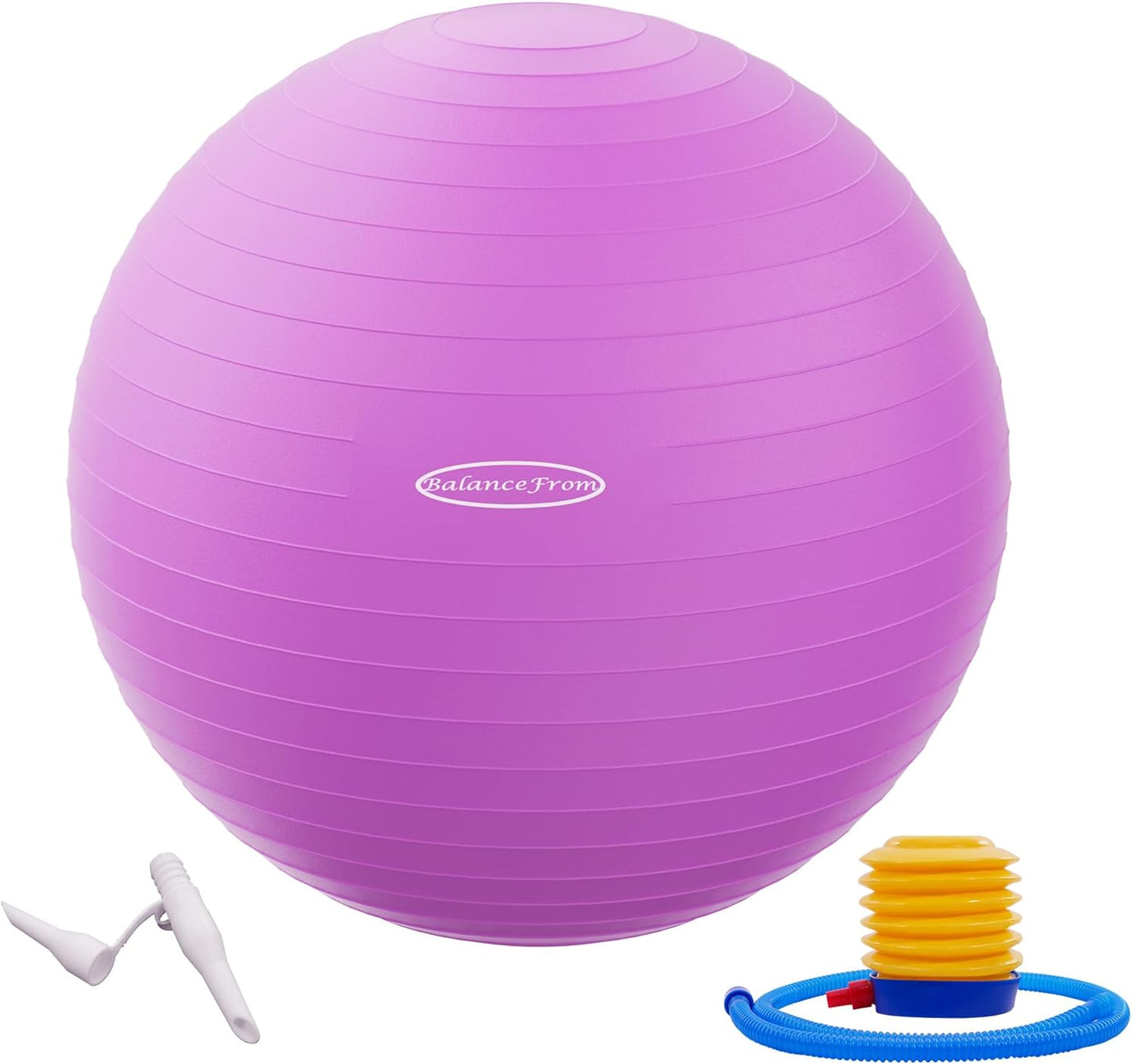 Pelota de Yoga y Fitness Premium | Antideslizante, Anti-Burst y Máxima Estabilidad