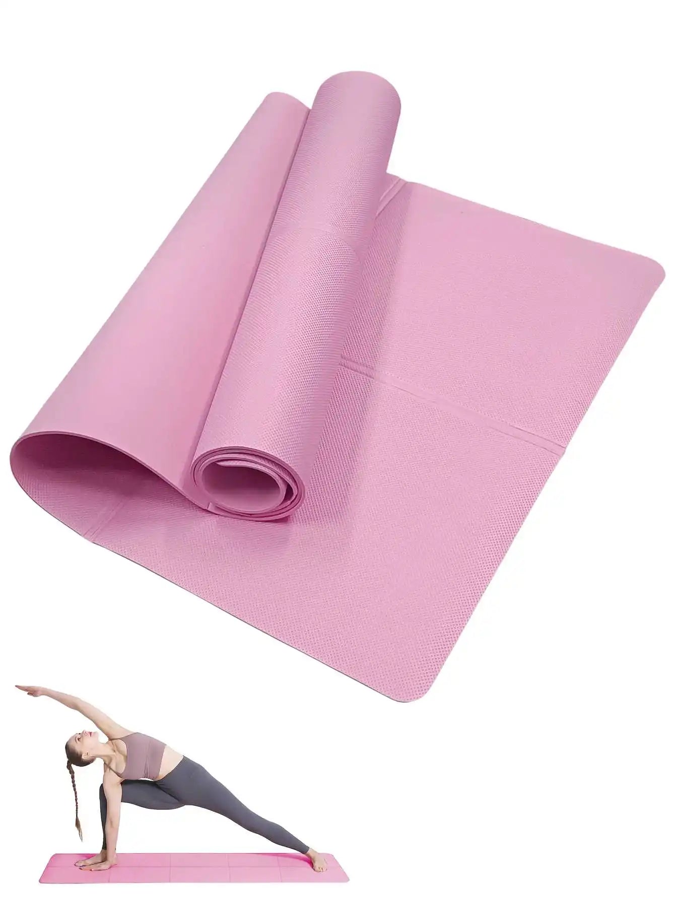 Esterilla de Yoga y Pilates Premium | Antideslizante, Máxima Comodidad y Estabilidad
