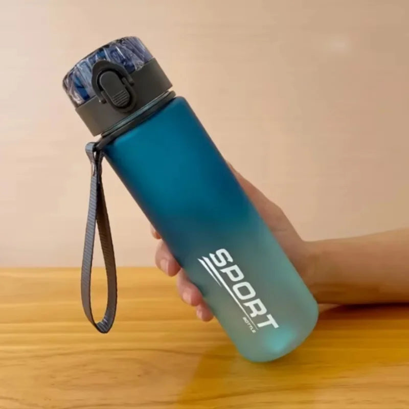 Botella Deportiva Premium Antifugas sin BPA de 400 ml y 560 ml, Botella Reutilizable para Gimnasio, Running, Senderismo, Ciclismo y Uso Diario
