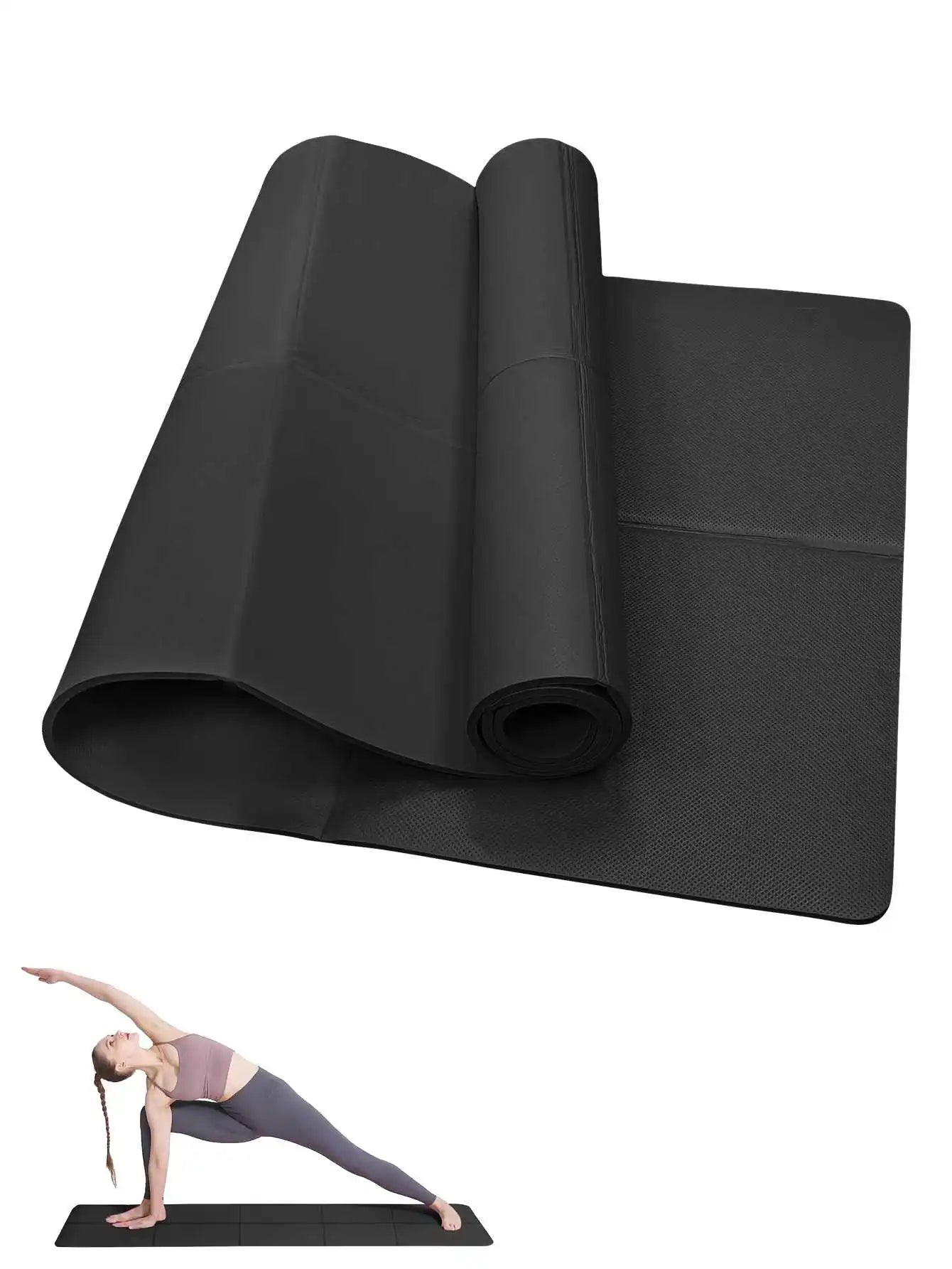 Esterilla de Yoga y Pilates Premium | Antideslizante, Máxima Comodidad y Estabilidad