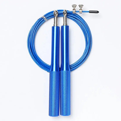 Speed Pro Jump Rope — Cuerda de Salto Profesional con Cable de Acero Ajustable y Mangos de Aluminio