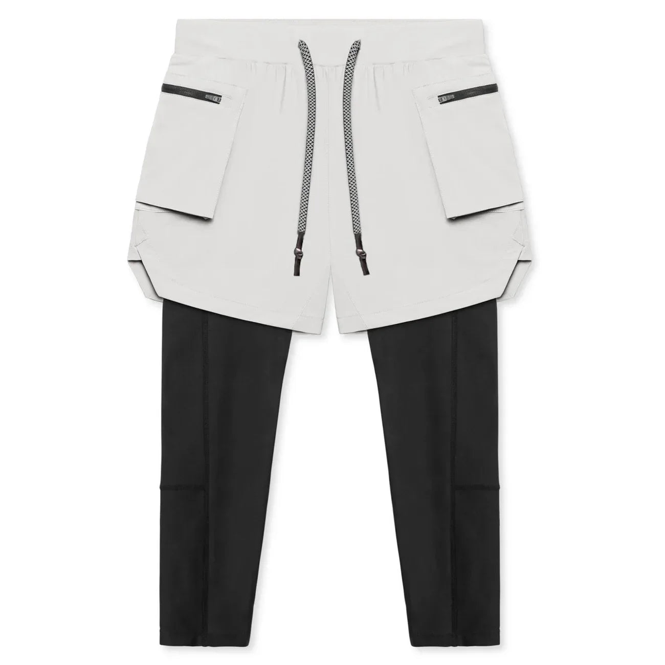 FlexFit 2-in-1 Men's Dri-Fit Compression Legging Shorts