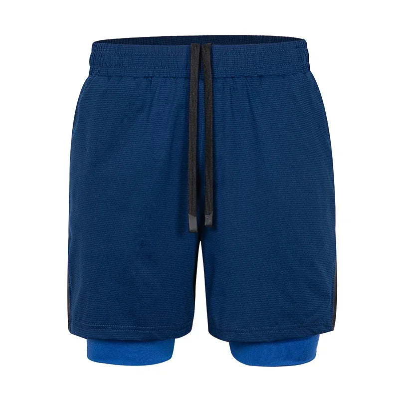 AeroStripe 2-in-1 Liner Workout Shorts
