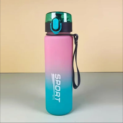 Botella Deportiva Premium Antifugas sin BPA de 400 ml y 560 ml, Botella Reutilizable para Gimnasio, Running, Senderismo, Ciclismo y Uso Diario