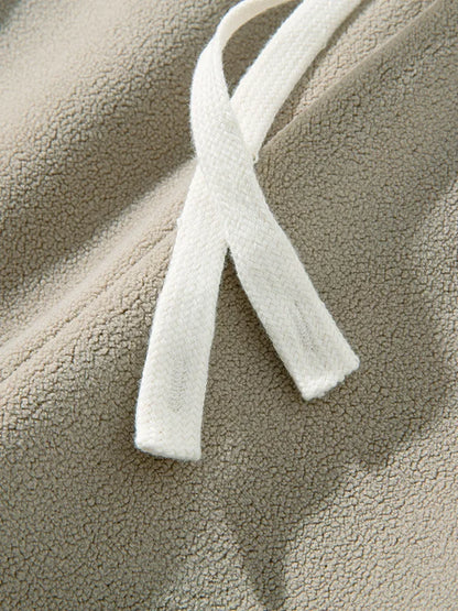 Men's Thermal Wide-Leg Fleece Pants