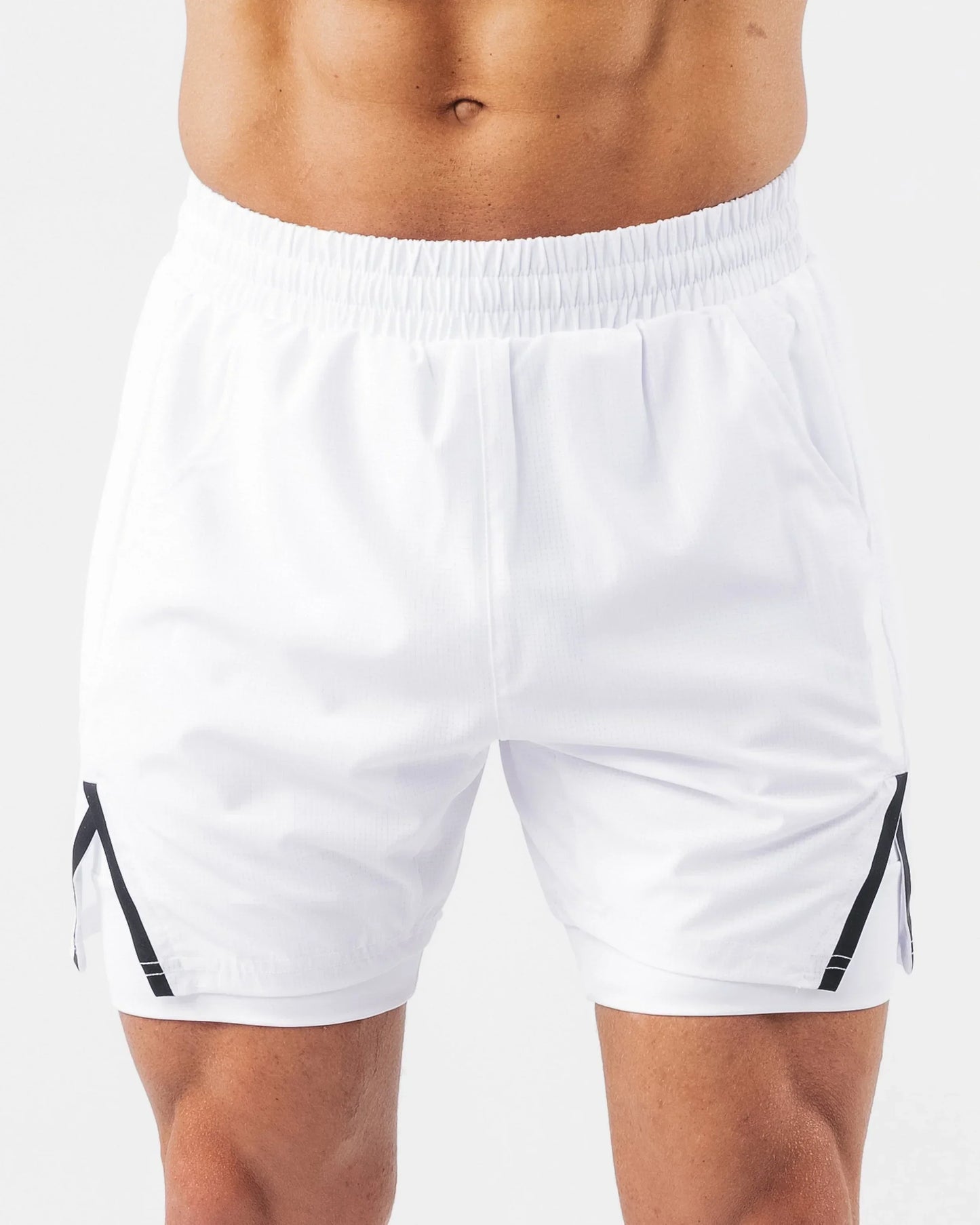 AeroStripe 2-in-1 Liner Workout Shorts
