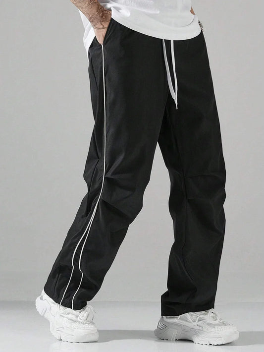 CONTRAST Trim Street Pants