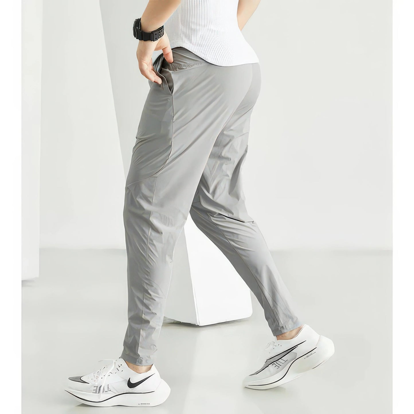 StrideFlex Quick-Dry Performance Running Pants