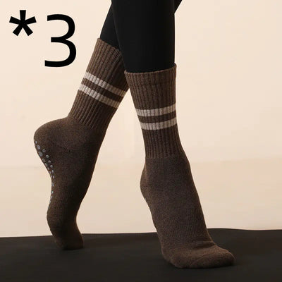 Marrón non-slip 3pcs