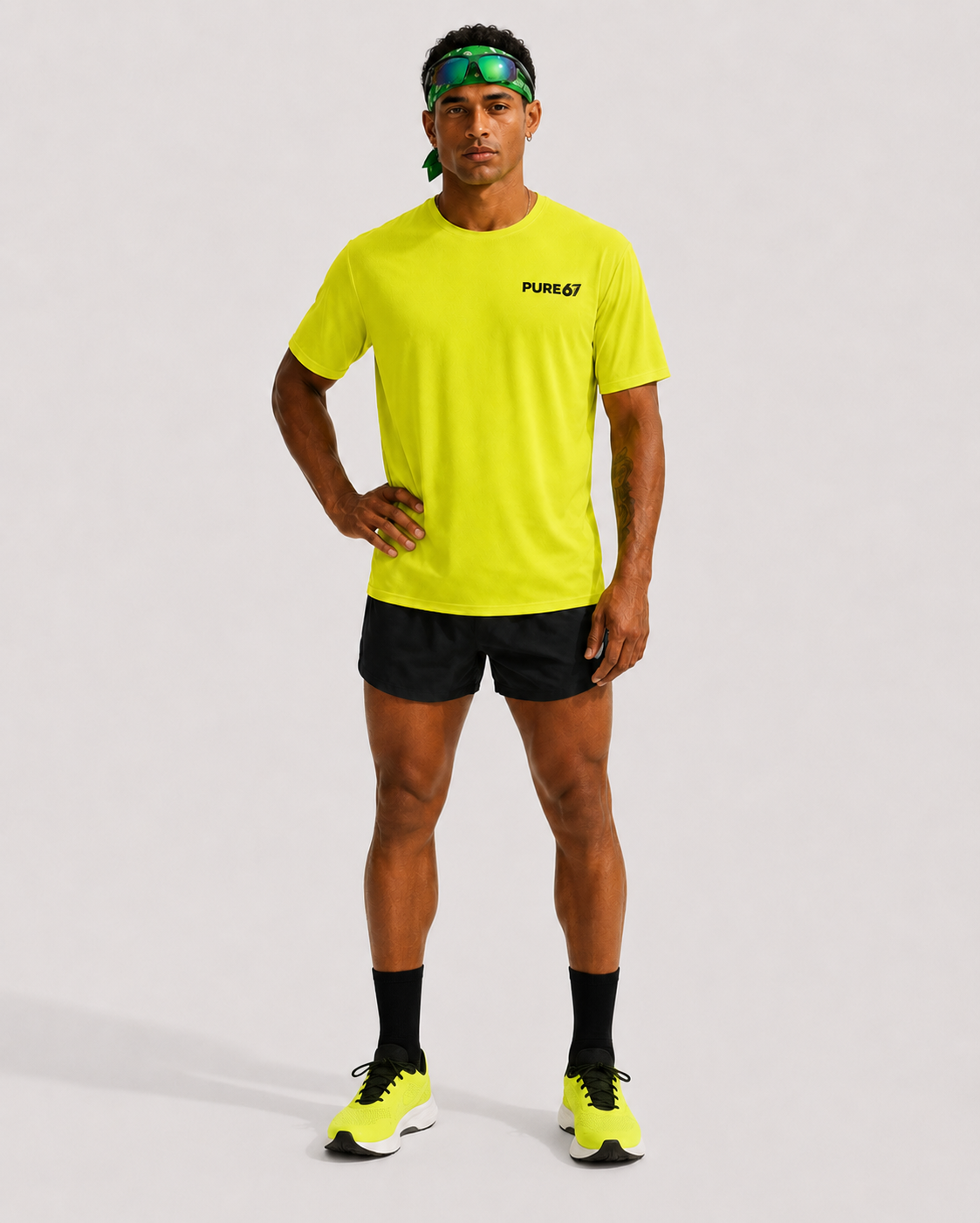 PURE67 GO – T-shirt de sport à manches courtes