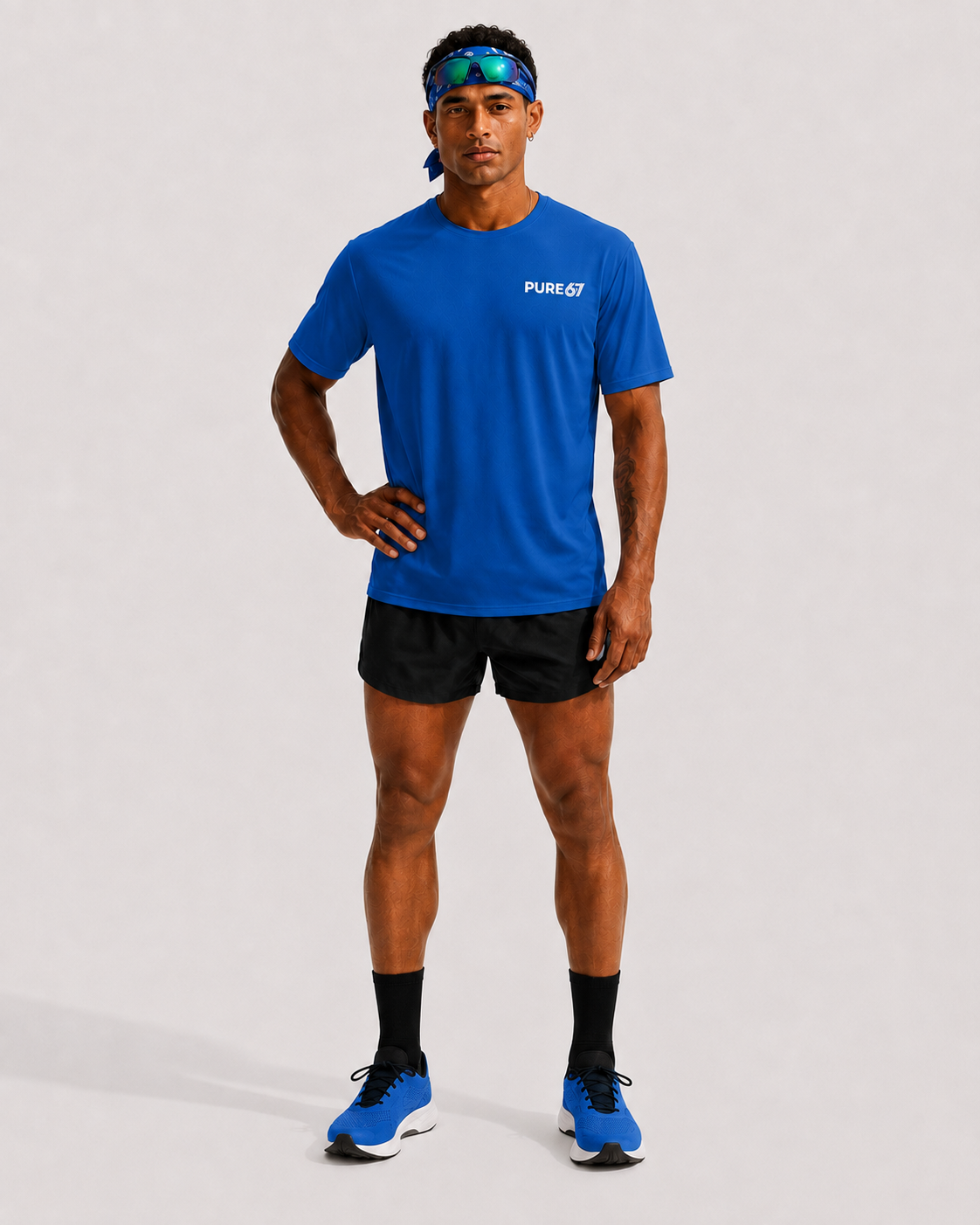 PURE67 GO – T-shirt de sport à manches courtes