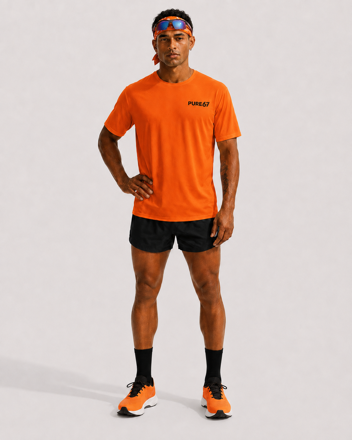 PURE67 GO – T-shirt de sport à manches courtes