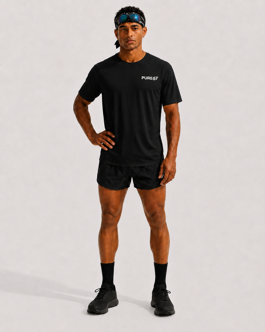 PURE67 GO – T-shirt de sport à manches courtes