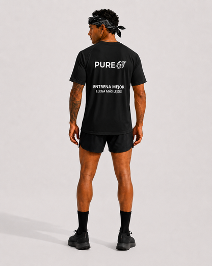 PURE67 GO – T-shirt de sport à manches courtes