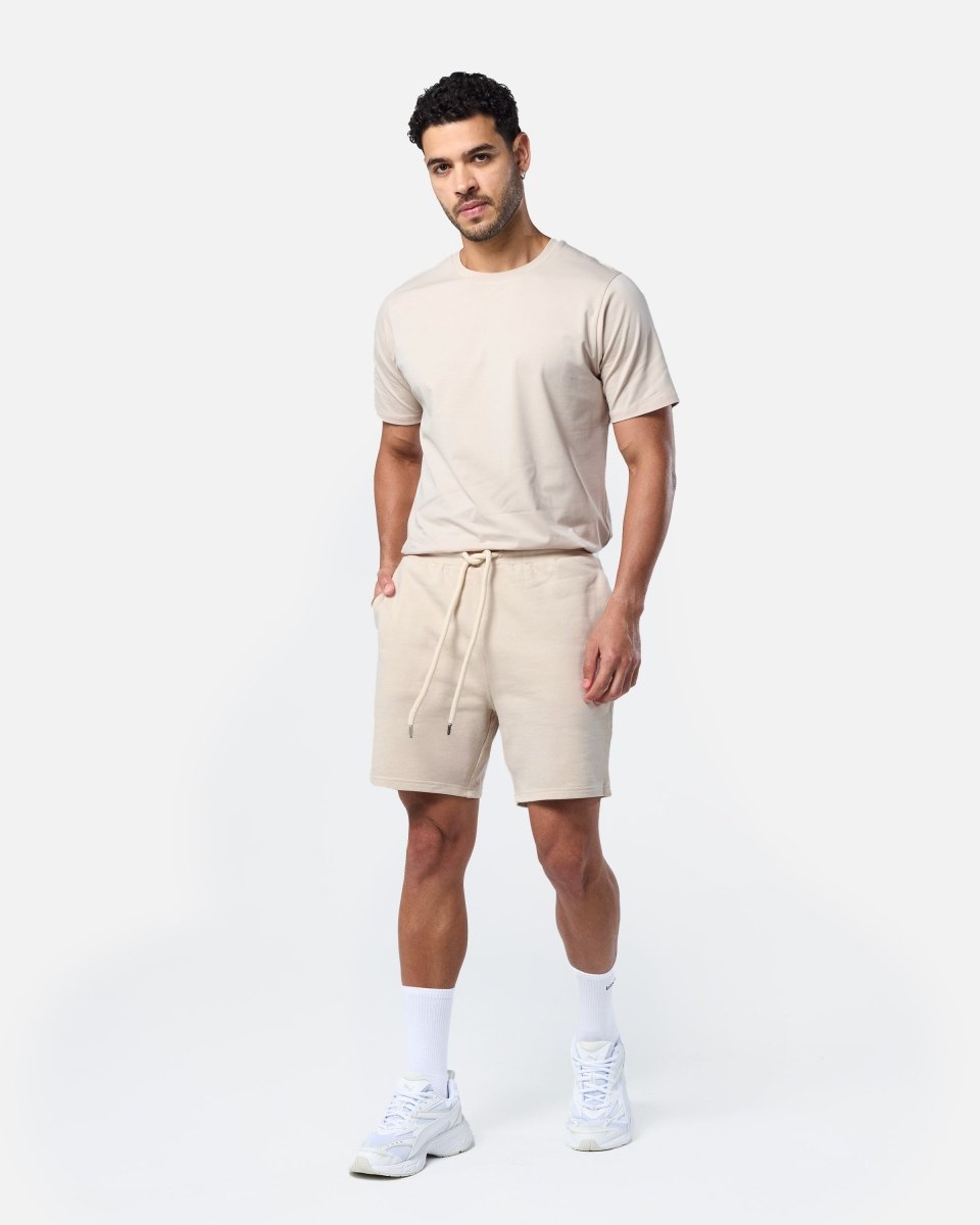 Mens Classic Sweat Shorts Oatmeal