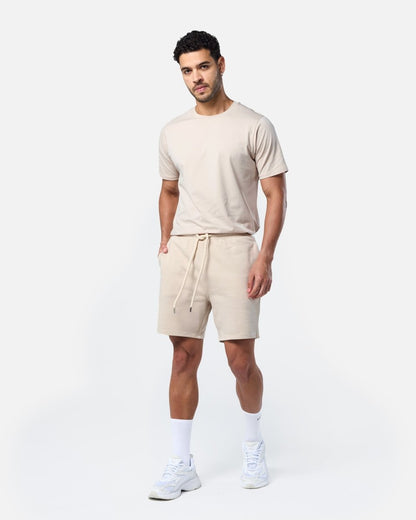 Mens Classic Sweat Shorts Oatmeal