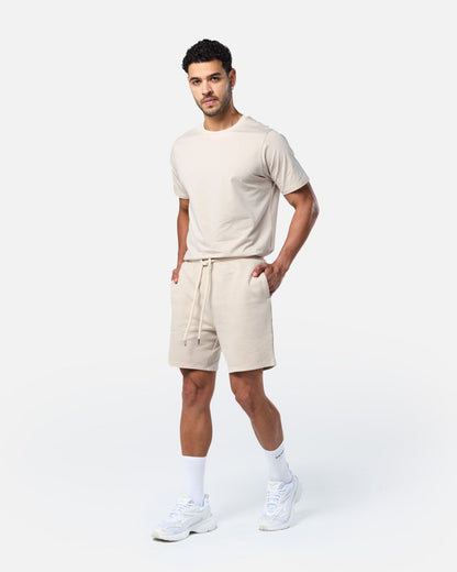 Mens Classic Sweat Shorts Oatmeal