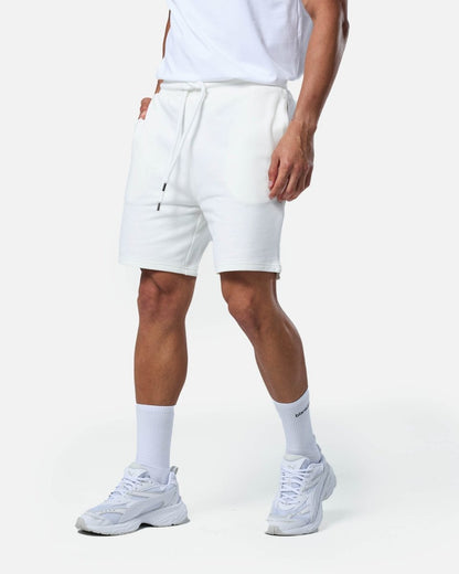 Mens Classic Sweat Shorts Off-White