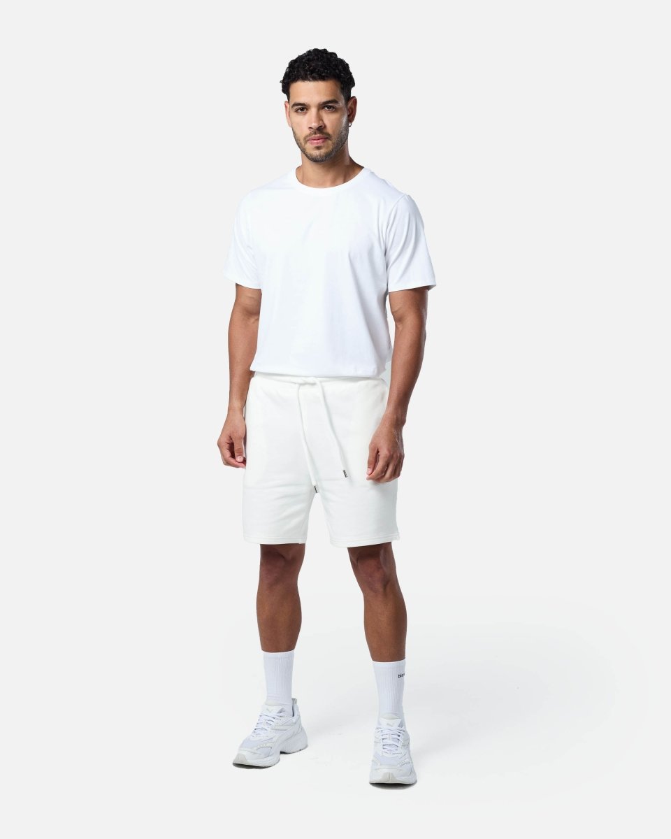 Mens Classic Sweat Shorts Off-White