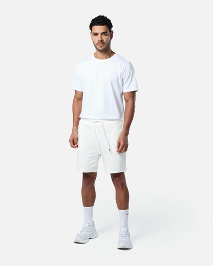 Mens Classic Sweat Shorts Off-White