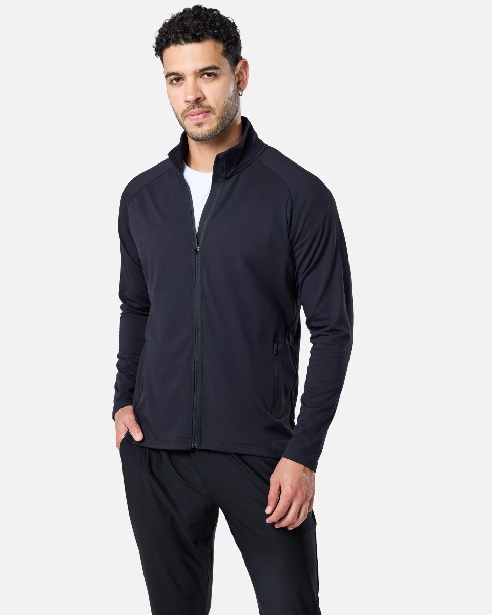 Mens Endurance Full Zip Jacket Black