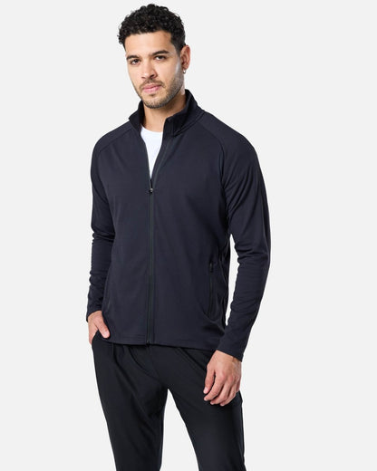 Mens Endurance Full Zip Jacket Black