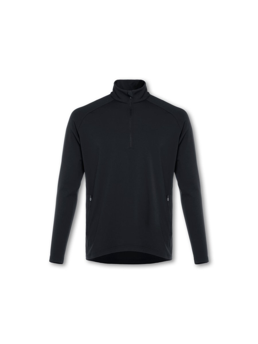 Mens Endurance Half Zip Jacket Black