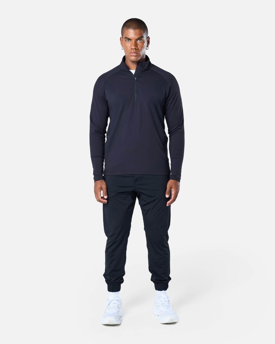 Mens Endurance Half Zip Jacket Black