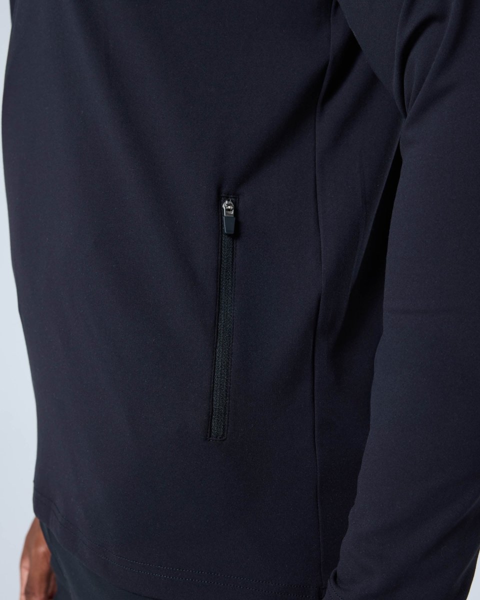 Mens Endurance Half Zip Jacket Black
