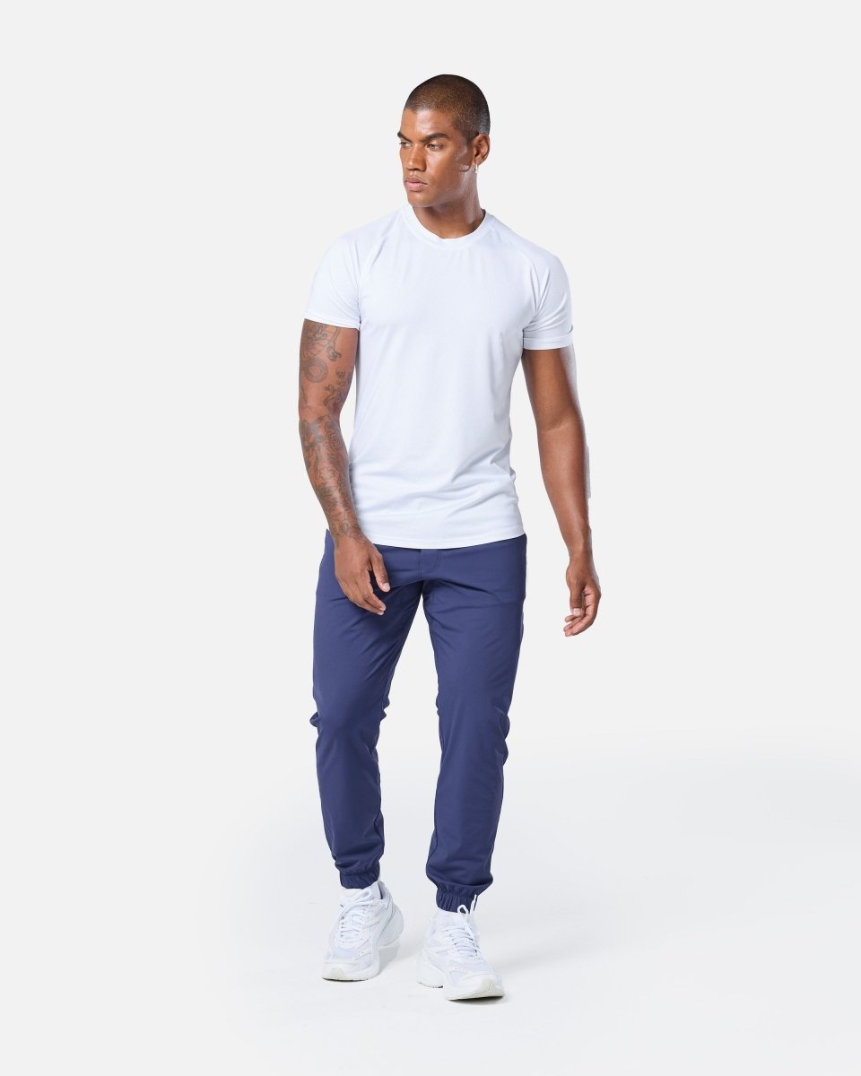 Mens Signature Track Pant Navy