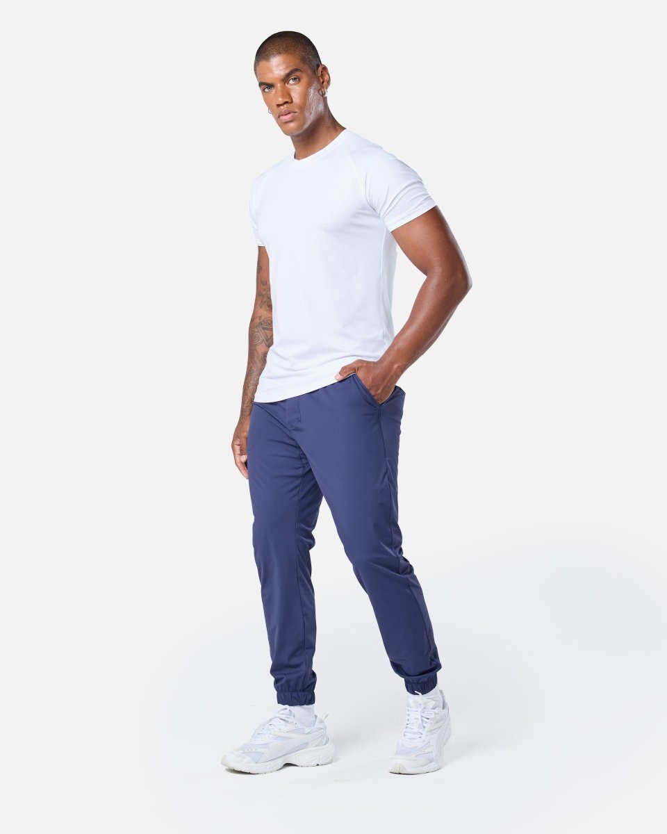 Mens Signature Track Pant Navy