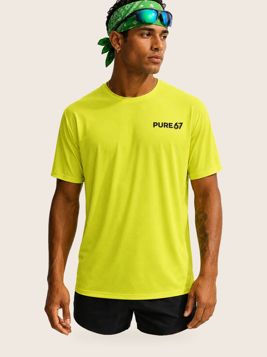 PURE67 GO camiseta deportiva de manga corta