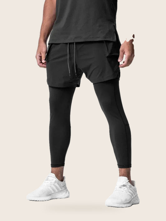 FLEXFIT 2-in-1 Compression Legging Shorts | PURE67