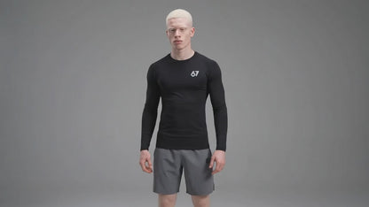 PURE67 Axis Performance – T-shirt de sport à manches longues