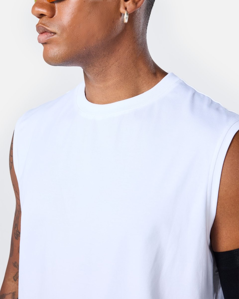 Velocity Tank Top White