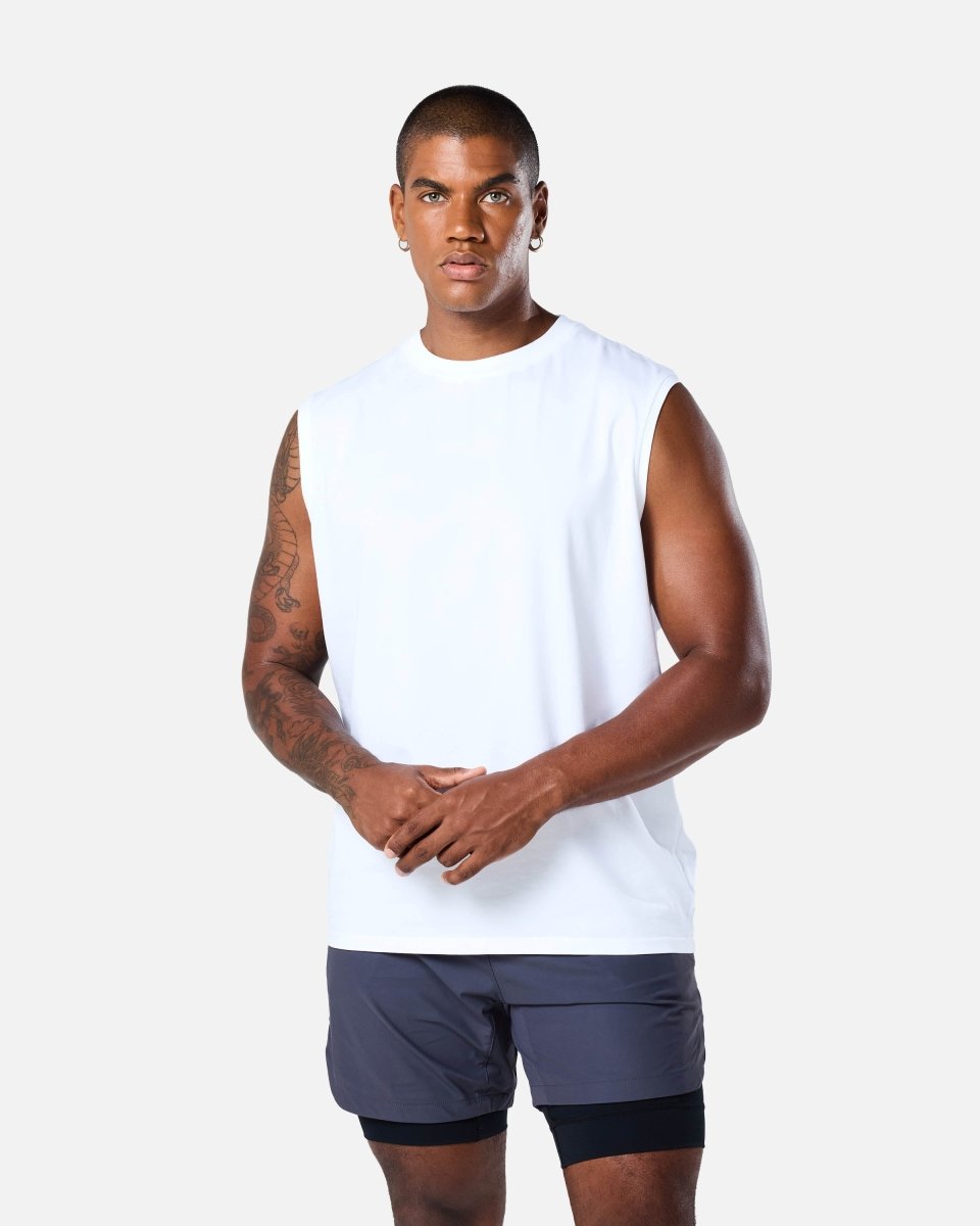 Velocity Tank Top White