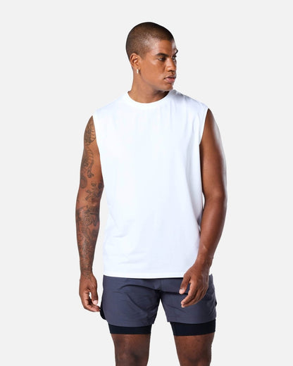 Velocity Tank Top White